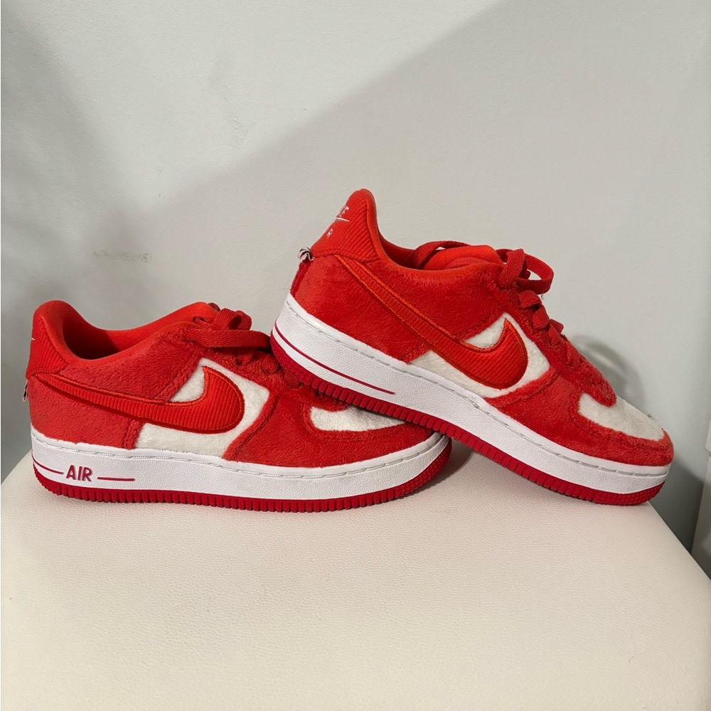 Sold ‼️ Red and White Nike Air Max Kids Girls Size 3Y - Picture 8 of 8